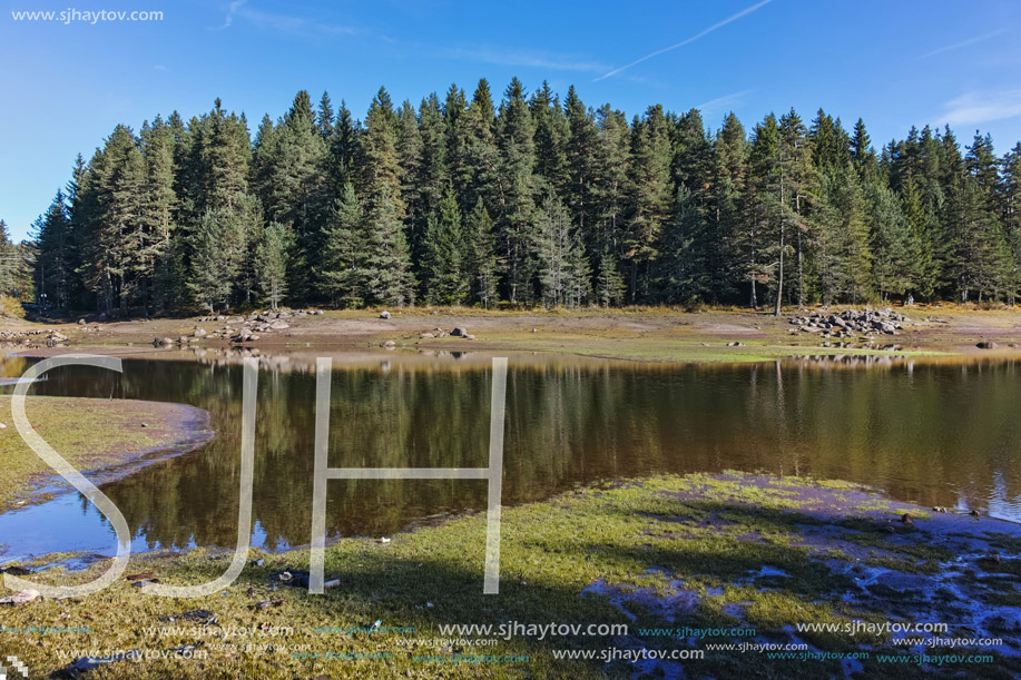 Amazing landscape of Shiroka polyana Reservoir, Pazardzhik Region, Bulgaria