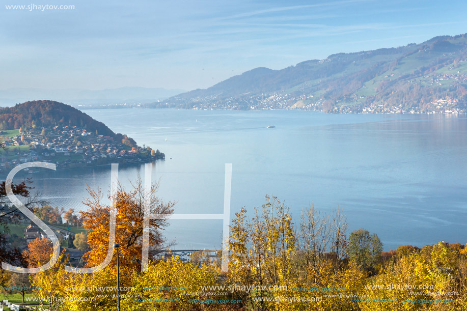 Amazing view near town of interlaken, canton of Bern, Switzerland