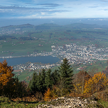 Amazing Panorama to Lake Luzerne, Alps, Switzerland