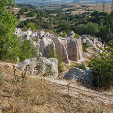 Rock phenomenon Stone Wedding near town of Kardzhali, Bulgaria