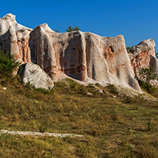 Amazing view of Rock phenomenon Stone Wedding near town of Kardzhali, Bulgaria