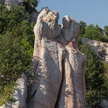 Rock phenomenon Stone Wedding near town of Kardzhali, Bulgaria