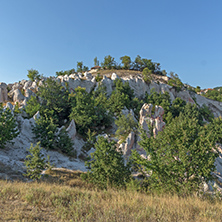 Amazing Panorama of Rock phenomenon Stone Wedding near town of Kardzhali, Bulgaria