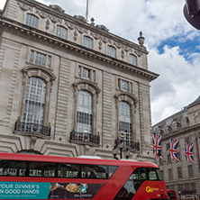 LONDON, ENGLAND - JUNE 16 2016: Piccadilly Circus, City of London, England, Great Britain