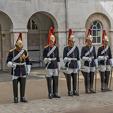 LONDON, ENGLAND - JUNE 16 2016: Horse Guards Parade, City of London, England, Great Britain