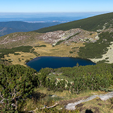 Amazing Landscape of Yonchevo lake,  Rila Mountain, Bulgaria