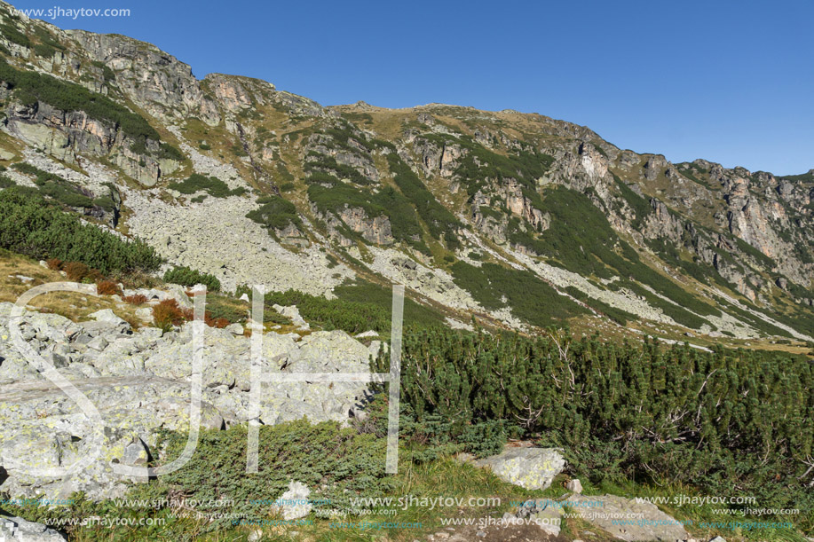 The valley of Malyovishka river, Rila Mountain, Bulgaria