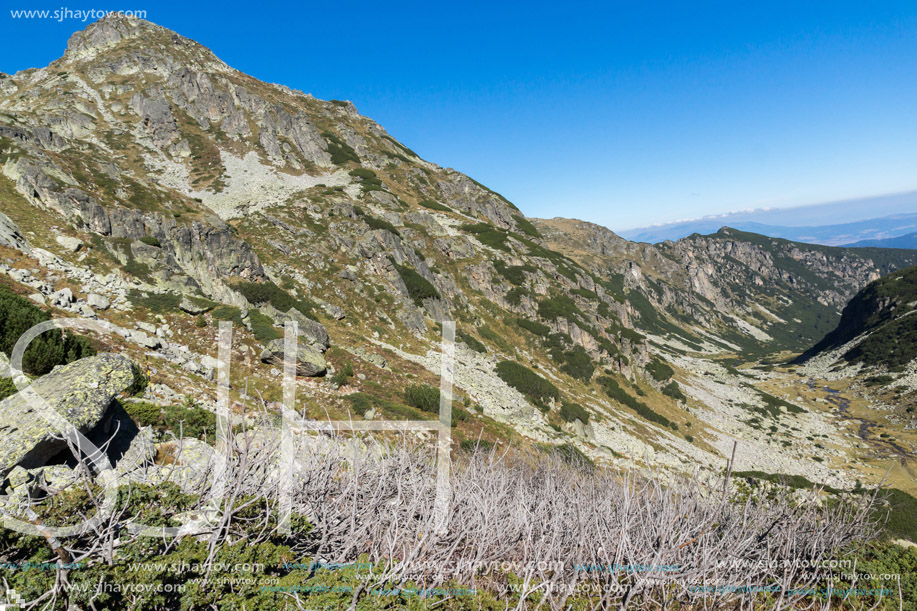 Trail to climbing Malyovitsa peak, Rila Mountain, Bulgaria