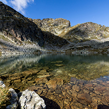 Amazing Landscape of Elenski lakes and Malyovitsa peak, Rila Mountain, Bulgaria