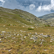 Panorama from Banderitsa pass to Spano Pole,  Pirin Mountain, Bulgaria