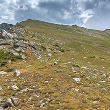 Landscape from Banderitsa pass to Spano Pole,  Pirin Mountain, Bulgaria
