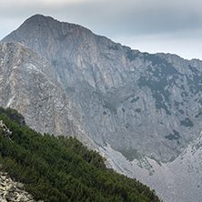 Amazing view of Cliffs of  Sinanitsa peak, Pirin Mountain, Bulgaria
