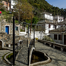Bridge in Center of village of Panagia, Thassos island,  East Macedonia and Thrace, Greece