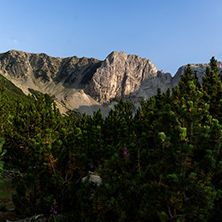 Sinanitsa peak and forest arond the lake, Pirin Mountain, Bulgaria
