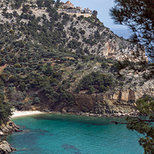 Amazing Seascape with Livadi beach, Thassos island, East Macedonia and Thrace, Greece