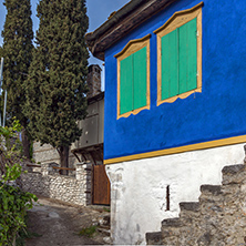 Old houses in village of Theologos,Thassos island, East Macedonia and Thrace, Greece
