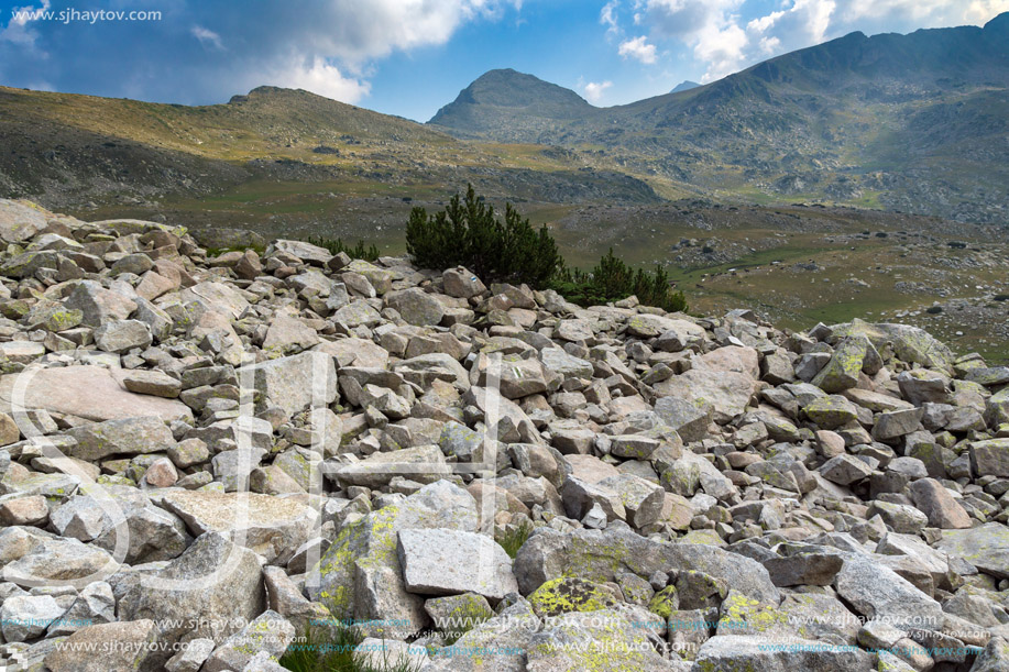 Amazing panorama to Spano pole, Pirin Mountain, Bulgaria