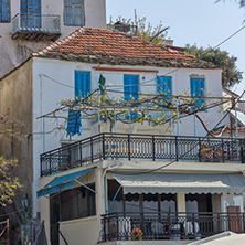 Old house in Limenaria, Thassos island, East Macedonia and Thrace, Greece