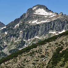 Landscape with Dzhangal peak in Pirin Mountain, Bulgaria