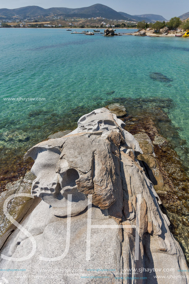 Amazing Seascape of kolymbithres beach, Paros island, Cyclades, Greece