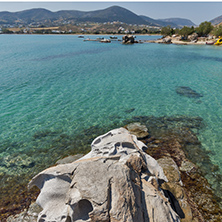 Amazing Seascape of kolymbithres beach, Paros island, Cyclades, Greece