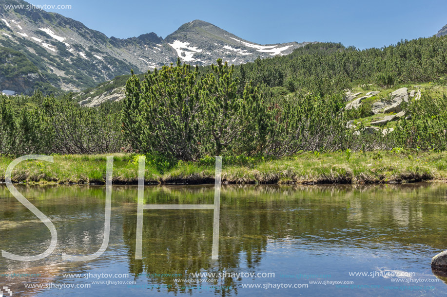 Amazing Landscape of Dzhano peak and Banski lakes, Pirin Mountain, Bulgaria