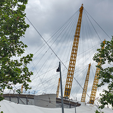 LONDON, ENGLAND - JUNE 17 2016:  The O2 Arena at Greenwich, London, England, Great Britain