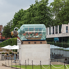 LONDON, ENGLAND - JUNE 17 2016: National Maritime Museum in Greenwich, London, England, Great Britain