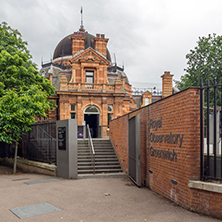 LONDON, ENGLAND - JUNE 17 2016: Royal Observatory in Greenwich, London, England, Great Britain