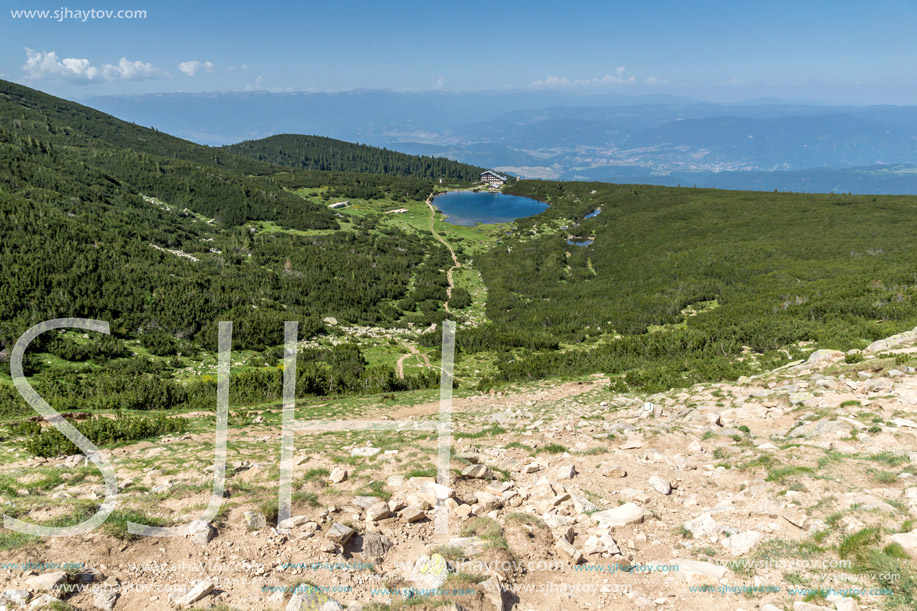 Amazing Panorama around Bezbog lake, Pirin Mountain, Bulgaria