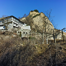 Museum The Kordopulov House and The sand pyramids in Melnik town, Blagoevgrad region, Bulgaria