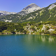 Amazing Landscape to Muratov peak and The Eye lake,  Pirin Mountain, Bulgaria