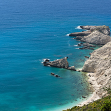 Rocks near Petani Beach, Kefalonia, Ionian Islands, Greece