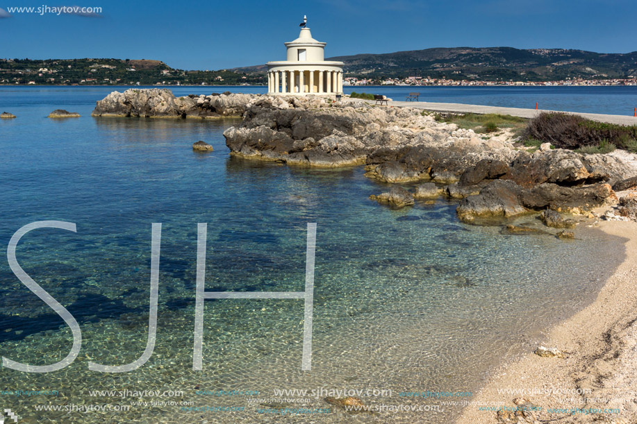 Amazing view of Lighthouse of St. Theodore at Argostoli,Kefalonia, Ionian islands, Greece