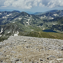 Amazing Landscape from Vihren Peak to Vlahini lakes, Pirin Mountain, Bulgaria