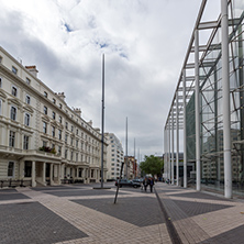 LONDON, ENGLAND - JUNE 18 2016: Amazing view of Science Museum,  London, Great Britain