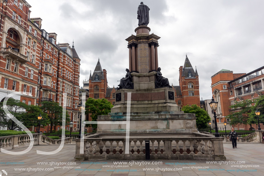 LONDON, ENGLAND - JUNE 18 2016: Amazing view of Royal Albert Hall, London, Great Britain