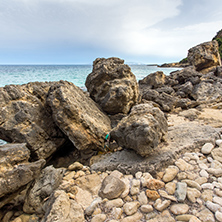 Amazing panorama of Pesada beach, Kefalonia, Ionian islands, Greece