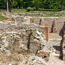 Ancient Ruins of The Thermal Baths of Diocletianopolis, town of Hisarya, Plovdiv Region, Bulgaria