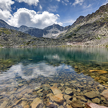 Amazing landscape of Musalenski lakes, Rila mountain, Bulgaria