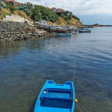 Panorama of port of town of Ahtopol,  Burgas Region, Bulgaria
