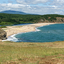 A beach at the mouth of the Veleka River, Sinemorets village, Burgas Region, Bulgaria