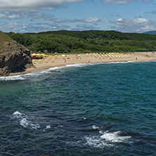 A beach at the mouth of the Veleka River, Sinemorets village, Burgas Region, Bulgaria