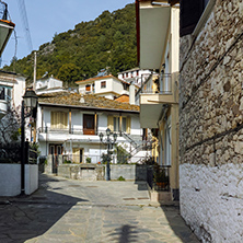 Old house in village of Panagia, Thassos island,  East Macedonia and Thrace, Greece