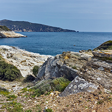 Ruins in Archaeological site of Aliki, Thassos island,  East Macedonia and Thrace, Greece
