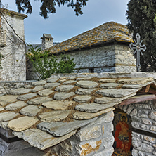 Street in the village of Theologos,Thassos island, East Macedonia and Thrace, Greece