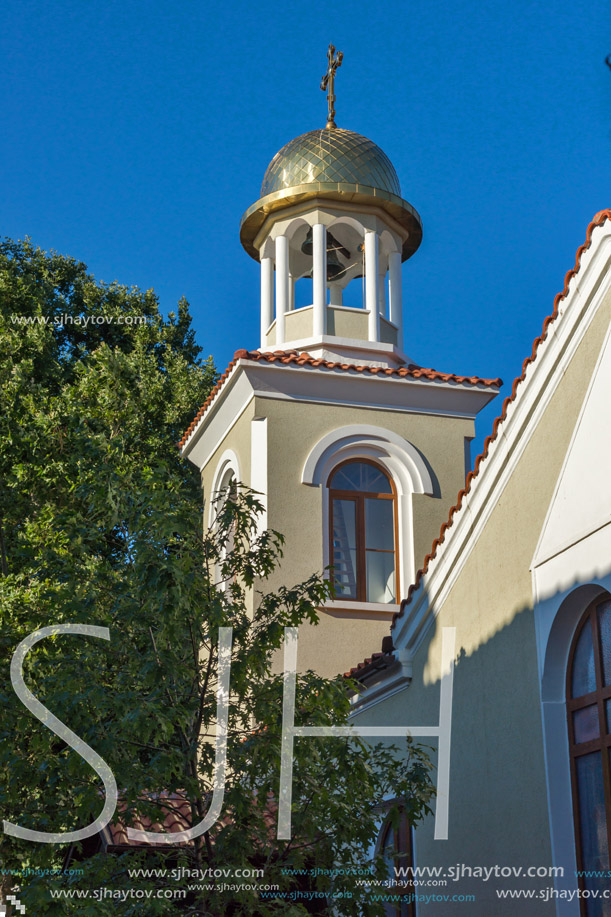 Bell tower of the church of St. George, Burgas Region, Bulgaria