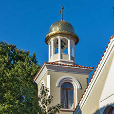 Bell tower of the church of St. George, Burgas Region, Bulgaria