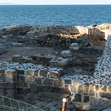 ancient ruins in town of Sozopol,Burgas Region, Bulgaria