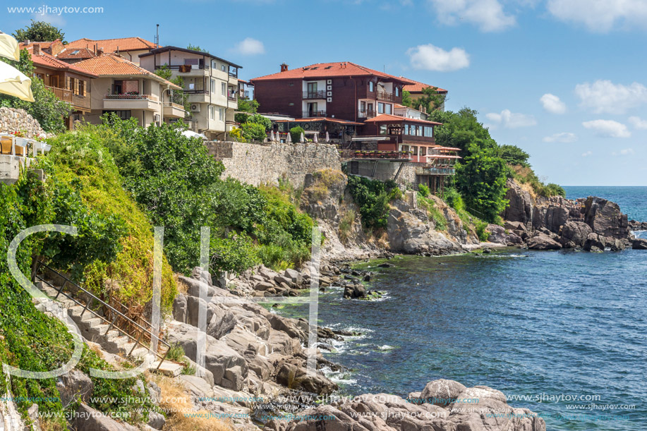 Amazing panorama of old town of Sozopol, Burgas Region, Bulgaria